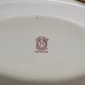 1930's Noritake Lustereware Porcelain Celery Dish