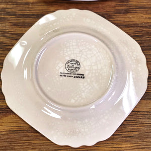 Limoges Company Peach-Blo Ware Bread Plates Set of 4