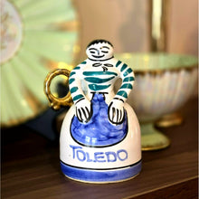 Load image into Gallery viewer, Hand Painted Spainish Folk Art Bell - Toledo