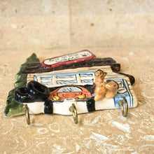 Load image into Gallery viewer, Blue Sky Clay Works Good Ol&#39; Dogs Garage Key Holder 2003