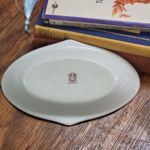 1930's Noritake Lustereware Porcelain Celery Dish