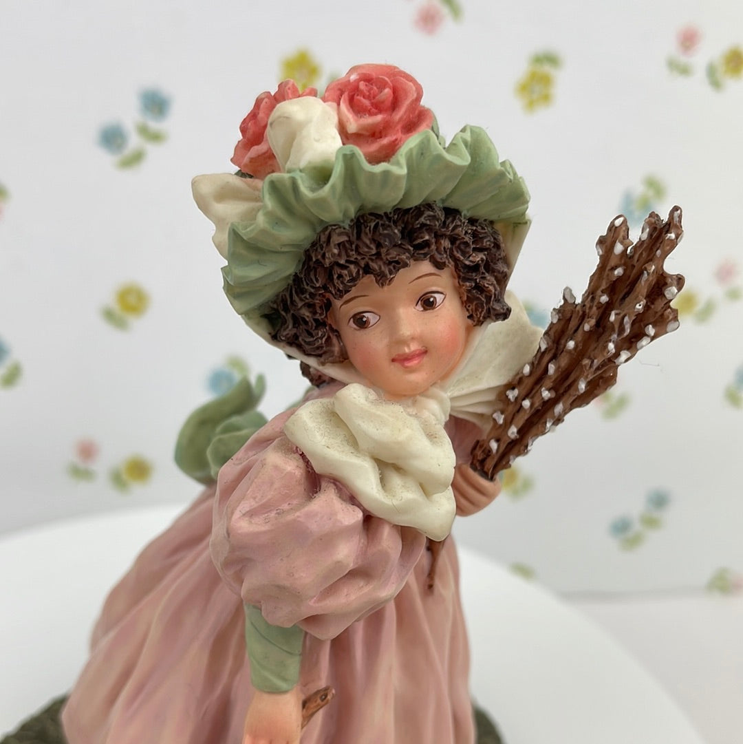 Maud Humphrey Bogart Playful Companions Figurine 1992 Collector s Cl Fluffernutter Vintage