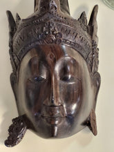 Load image into Gallery viewer, Indonesia Goddess Ebony Wood Carving
