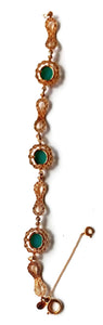 AM CO 14 C.G. Turquoise Color Gemstone Bracelet