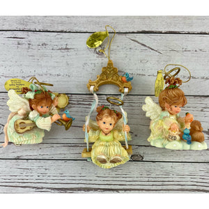 Holly Days Angels Ornament Collection by GG Santiago, Heirloom Ornaments from Ashton Drake