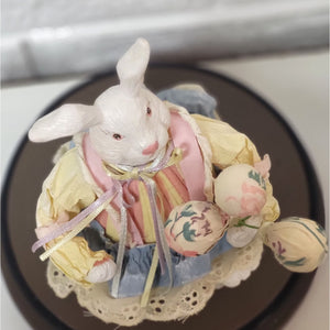 1980's Bunny Girl with Balloons
