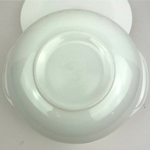 Pyrex Turquoise "Blue Wheat" 1 1/2 Quart Round Handled Casserole Dish #023