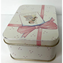 Load image into Gallery viewer, 1989 Precious Moments Metal Collector’s Tin “Peace on Earth”