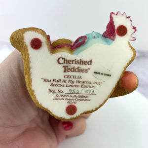 Cherished Teddies - Cecilia "You Pull at My Heartstrings" Pricilla Hillman 1999