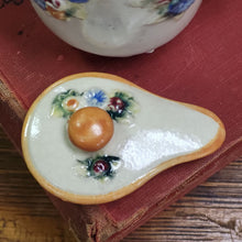 Load image into Gallery viewer, Beautiful Stoneware Pitcher with Raised Foral Garland