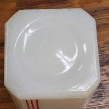 Load image into Gallery viewer, Hazel Atlas Milk Glass Range Saltshaker - Retro Red and White