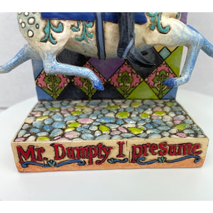 Jim Shore Humpty Dumpty Figurine "Mr. Dumpty I Presume" 4007016