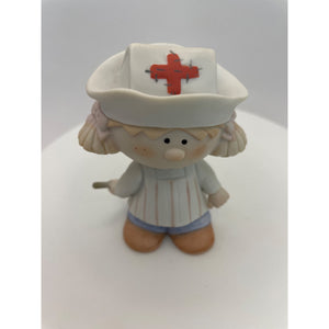 Vintage Bumpkins Nurse Ceramic Figurine