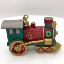 Load image into Gallery viewer, Vintage Hallmark Keepsake Ornament Claus and Co Railroad Locomotive 1991