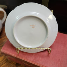 Load image into Gallery viewer, Antique Saucer &quot;The Maiden All Forlorn.&quot; Hand Painted Transfer