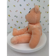 Load image into Gallery viewer, Classy Tassy&#39;s Bears TLC Beanbag Teddy Bear - Peaches Gorja 1998