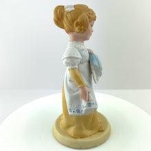 Load image into Gallery viewer, Avon Porcelain Figurine A Mother&#39;s Love Lady Holding Baby 1981 Vtg Statuette