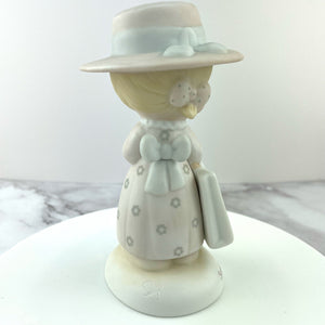 Precious Moments Seek And You Shall Find Shopper 1984 Samuel Butcher by Enesco