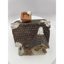 Load image into Gallery viewer, Vintage Mini Christmas House That Opens with Elves on the Inside