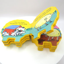 Load image into Gallery viewer, Chunky Farm Book Sheep Shape 2000 Barrons Board Book Toddlers Animals Googly Eye