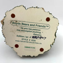 Load image into Gallery viewer, Boyds Bears - Daphne...The Reader Hare, The Boyds Collection 1993
