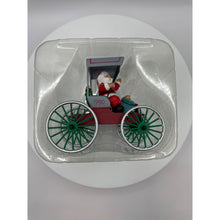 Load image into Gallery viewer, Hallmark Keepsake Ornament - Festive Surrey Here Comes Santa 1990 12th in Series