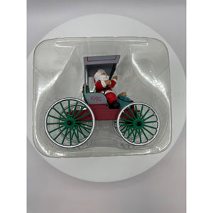 Hallmark Keepsake Ornament - Festive Surrey Here Comes Santa 1990 12th in Series