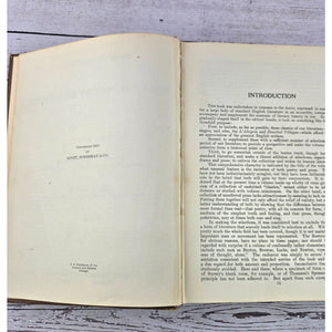 Antique Book - Twelve Centuries of English Poetry and Prose 1910