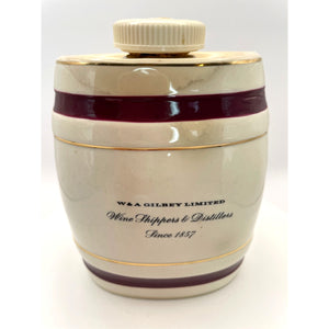 Vintage English Royal Victoria Wade Ceramic Port Decanter
