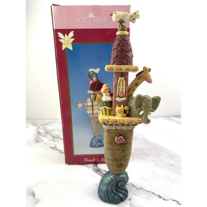 Kurt Adler Noah's Ark Angel Heights Skinny Figurine Noah and Friends Decoration