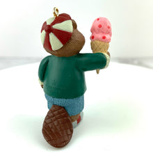 Load image into Gallery viewer, Vintage Hallmark Keepsake Grandson Christmas Ornament 1994 Scoopendous Grandson