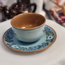 Load image into Gallery viewer, Taylor Smith &amp; Taylor Azura Ironstone Teacup/coffee cup and saucer