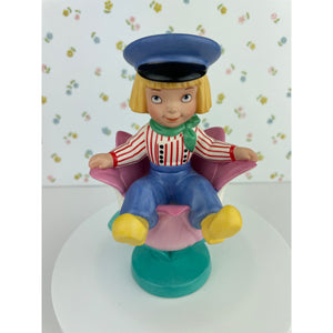 Disney WDCC It's A Small World Holland Tulpenjongen Boy with Tulip