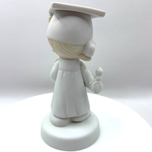 Precious Moments Graduation Girl, The Lord Bless You and Keep You 1980 E4721