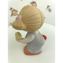 Load image into Gallery viewer, Vintage Bumpkins Girl with a Chick Ceramic Figurine by George Good.