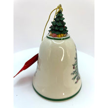 Load image into Gallery viewer, Spode Christmas Tree Santa Ceramic Bell Ornament