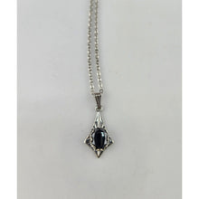 Load image into Gallery viewer, Embedded Stone with Serling Silver Necklace