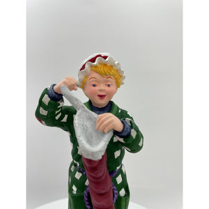 Vintage "Sue Ellen" Holiday Figurine - All Through The House by Dept. 56