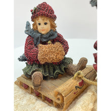 Load image into Gallery viewer, Yesterday&#39;s Child - Courtney w/ Phoebe Over the River, Dollstone Collection Figurine