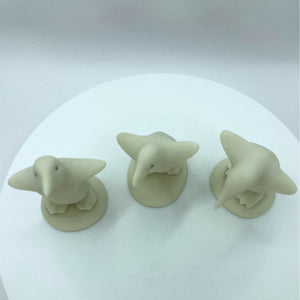 Dept. 56 Snowbabies Parade of the Penguins Porcelain Figurines - Set of 3