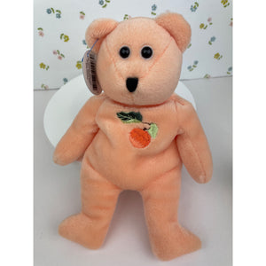 Classy Tassy's Bears TLC Beanbag Teddy Bear - Peaches Gorja 1998