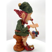 Load image into Gallery viewer, Vintage Slapstix Hand Painted Elf Figurine by Cast Art