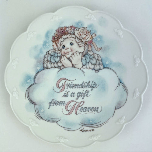 1994 Dreamsicles 6” Collectible Plate - Friendship is a Gift from Heaven