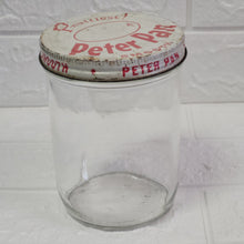 Load image into Gallery viewer, Anchor Hocking Glass 1960s Peter Pan Peanut Butter Jar