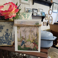 Load image into Gallery viewer, Gentleman Bunny Shelf Sitter Decor
