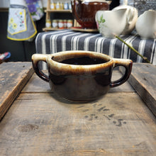 Load image into Gallery viewer, Pfaltzgraff Sugar Dish - Gourmet Brown Drip Glaze Stoneware No Lid Design