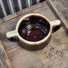Load image into Gallery viewer, Pfaltzgraff Sugar Dish - Gourmet Brown Drip Glaze Stoneware No Lid Design