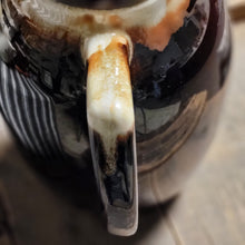 Load image into Gallery viewer, Pfaltzgraff Gourmet Brown Drip Glaze Tea/Coffee Pot w/Lid