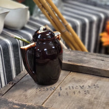 Load image into Gallery viewer, Vintage Pfaltzgraff Oil Cruet, Handled Gourmet Brown Drip Glaze