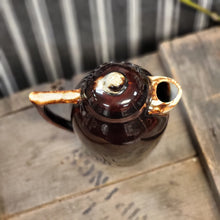 Load image into Gallery viewer, Vintage Pfaltzgraff Oil Cruet, Handled Gourmet Brown Drip Glaze